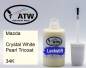 Preview: Mazda, Crystal White Pearl Tricoat, 34K: 20ml Lackstift, von ATW Autoteile West.